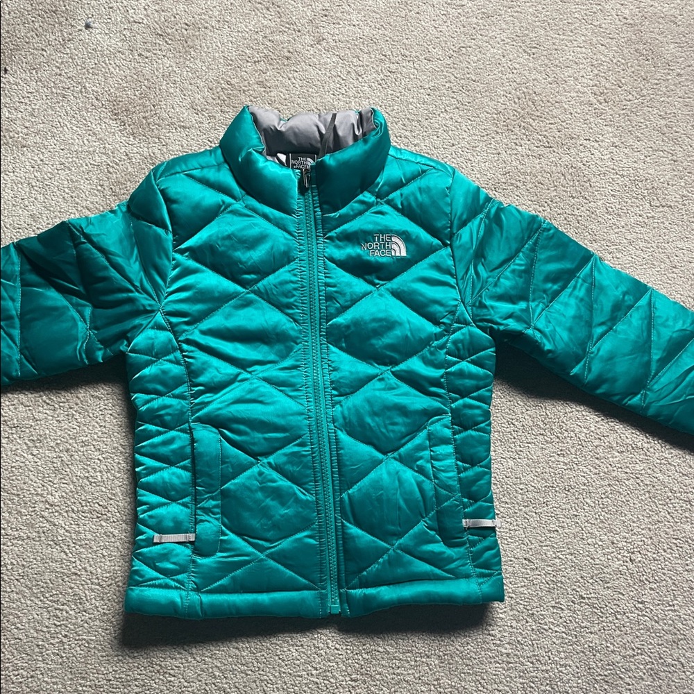Girls North face puffer